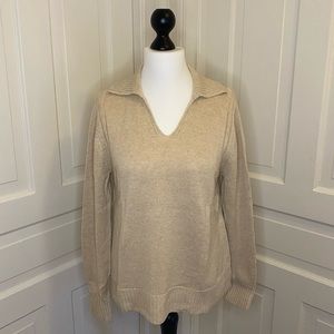 LLBean Cotton/Linen Pullover Sweater